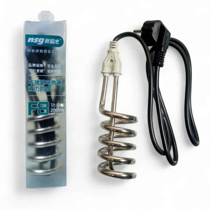 Water Heating Rod 2000W F8 Shock Proof Portable Electric Water Heating Rod