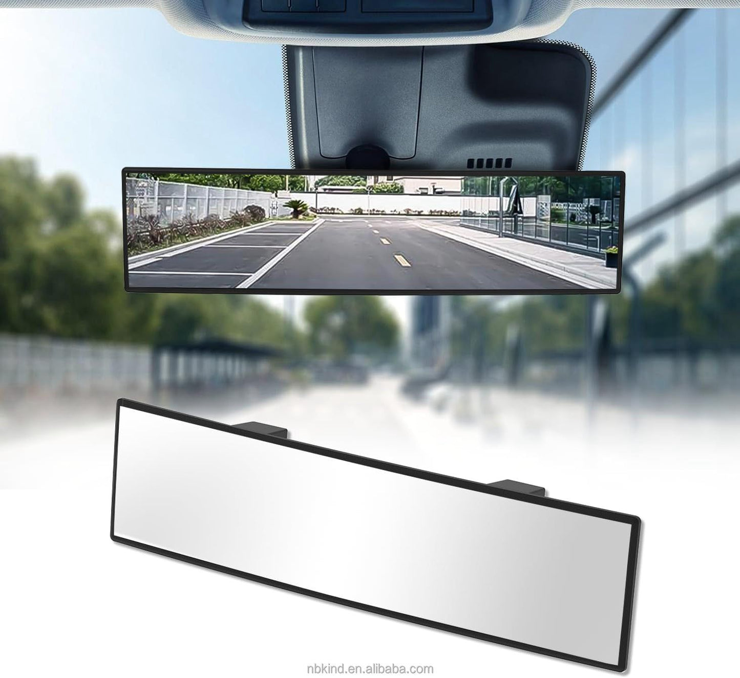 Kebidu 2Pcs Car Blind Spot Mirrors 360°