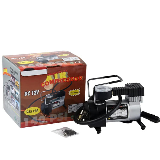 Air Compressor Cars Tyre Inflator Pump 12 Volt 100 PSI Auto Portable Pump Original Copper Winding(Free Delivery and 3Months Replacement warranty)
