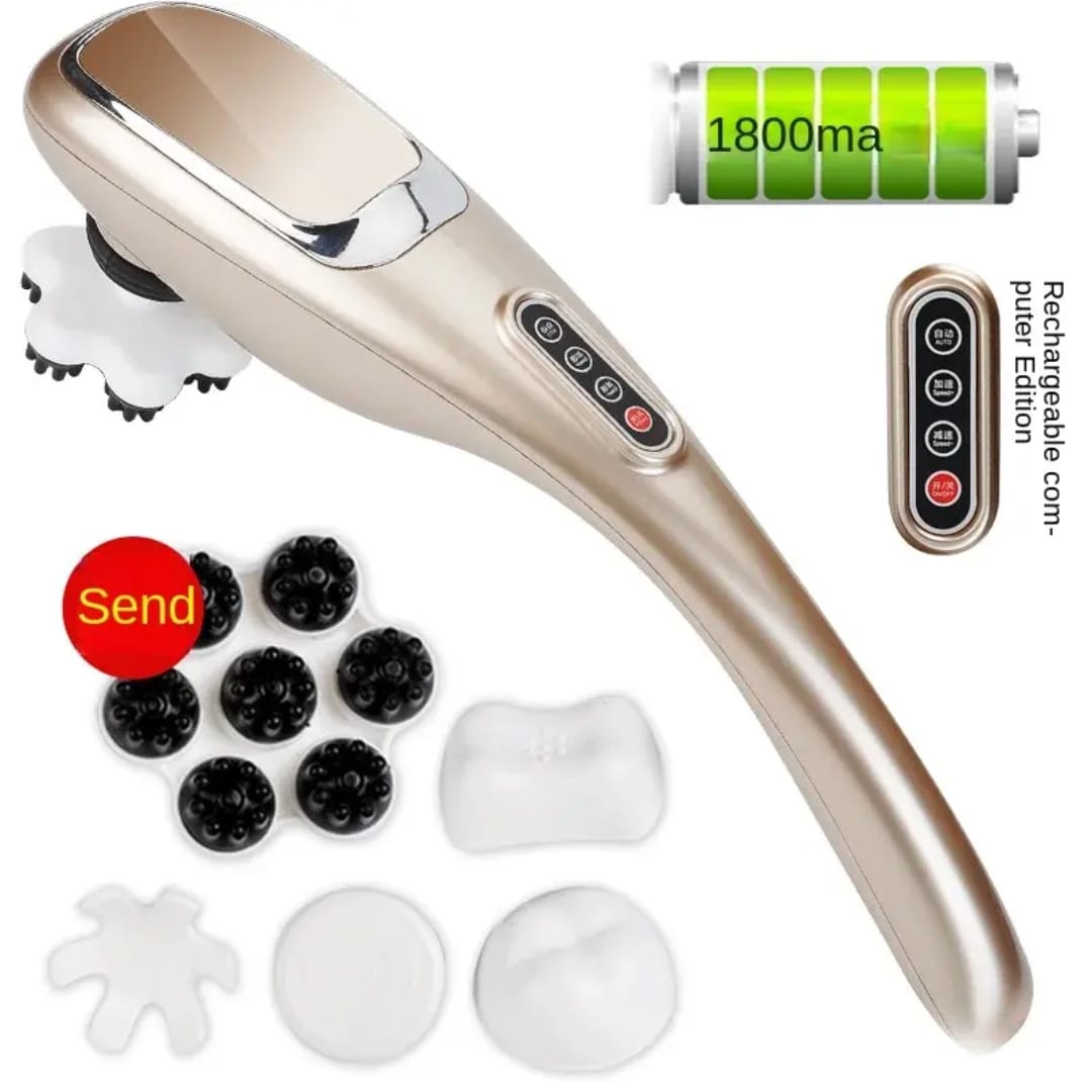 Massage Hammer Multi-functional Electric Massage Stick Handheld Cervical Massage Machine