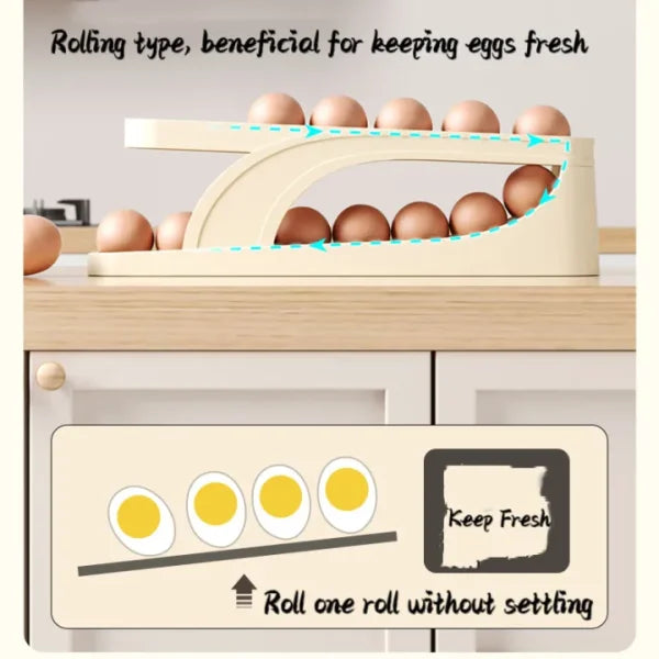 Roll Down Egg Dispenser