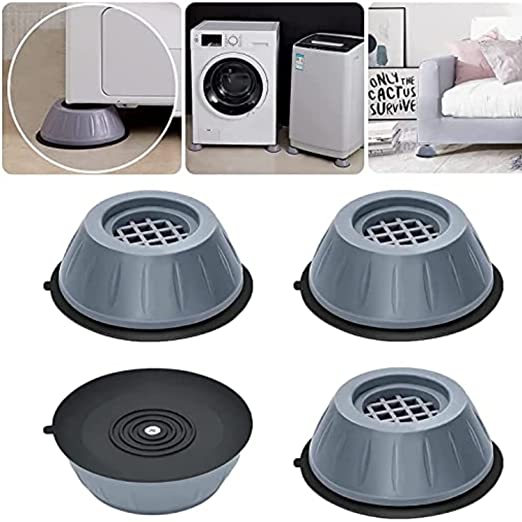Pack of 4 Washing Machine Feet Round Pads